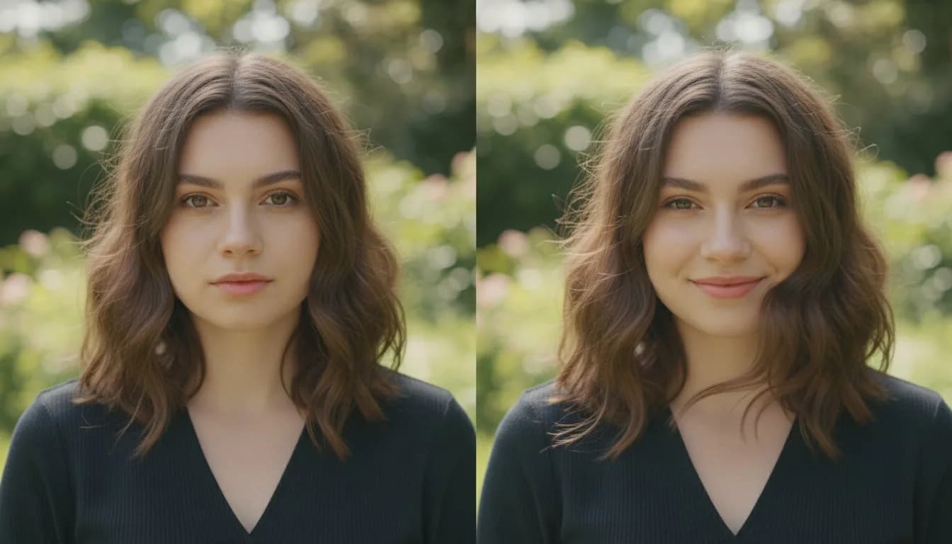 Оживление портрета — нейросеть добавляет улыбку и движение волос