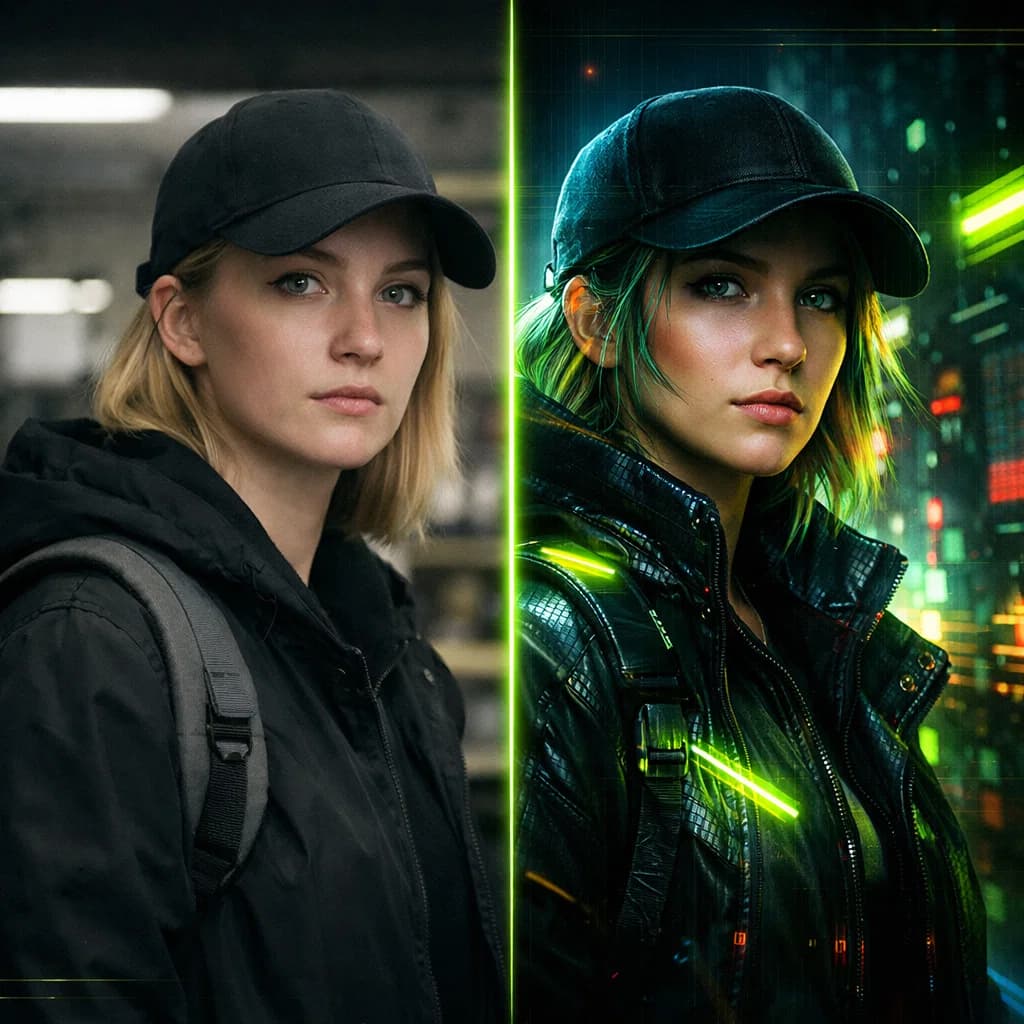 Нейрофотосессия — AI стилизация портрета онлайн